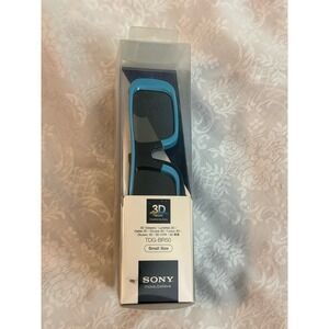 SONY TV 3D Glasses Size SMALL Blue TDG-BR50 3D Television Bravia HDTV DC 3V